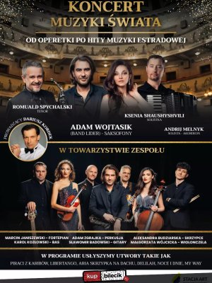 Koncert Muzyki Świata - Od Operetki po Hity Muzyki Estradowej