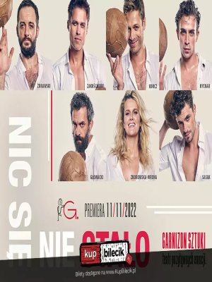 Spektakl 'Nic się nie stało' w Warszawie