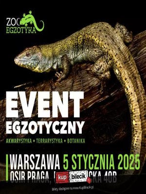 ZooEgzotyka: Targi Zwierząt i Roślin w Warszawie