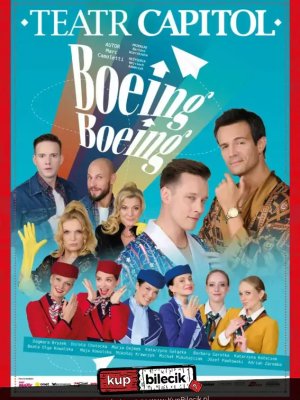 Boeing Boeing - komedia w Teatrze Capitol w Warszawie