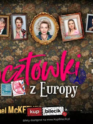 Komedia 'Pocztówki z Europy' w Warszawie