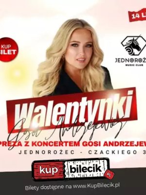 Walentynki z Gosią Andrzejewicz w Warszawie