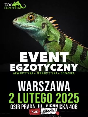 ZooEgzotyka: Targi Akwarystyczne i Terrarystyczne w Warszawie