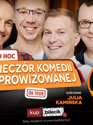 Wieczór Komedii Improwizowanej z Grupą AD HOC w Warszawie