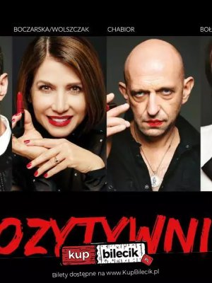 Spektakl "Pozytywni" w Warszawie