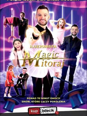 Iluzjonista Adrian Mitoraj - spektakl w Ciechanowie