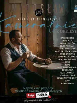 Mirosław Niewiadomski - koncert w Ciechanowie