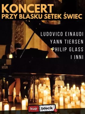 Piotr Niemiec - koncert przy świecach w Warszawie