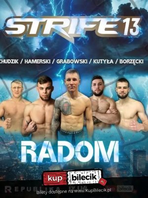 Strife MMA - gala mieszanych sztuk walki w Radomiu