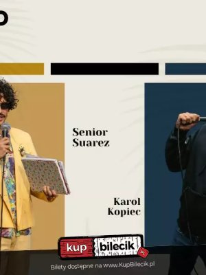 Stand-up: Senior Suarez i Karol Kopiec w Sochaczewie
