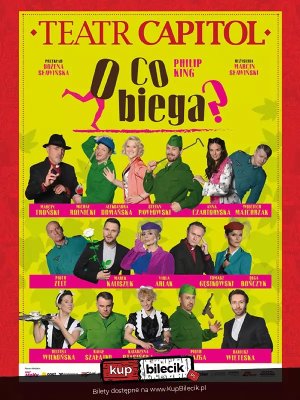 O co biega? - spektakl komediowy w Warszawie