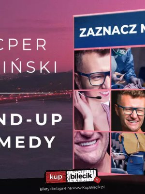 Kacper Ruciński - stand-up w Warszawie