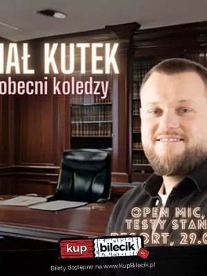 Michał Kutek - stand-up w Warszawie