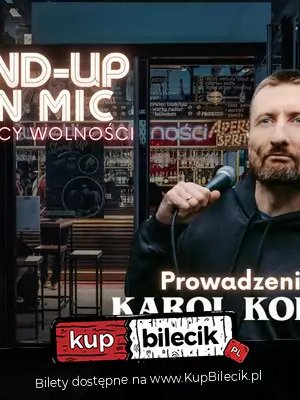 Karol Kopiec - stand-up w Warszawie