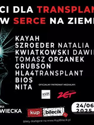 Koncert charytatywny Artyści dla Transplantacji w Warszawie