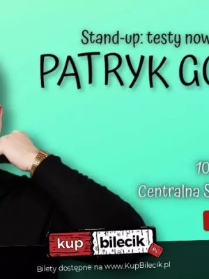 Patryk Gosiński - stand-up w Warszawie