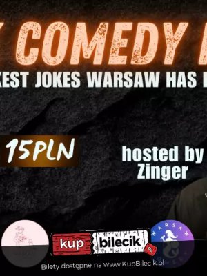 Stand-up w Warszawie - wieczór pełen czarnego humoru
