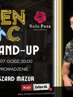 Ryszard Mazur - stand-up w Warszawie