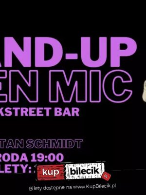 Kajetan Schmidt - stand-up w Warszawie