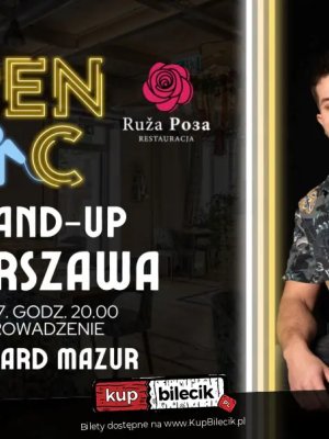 Ryszard Mazur - stand-up w Warszawie