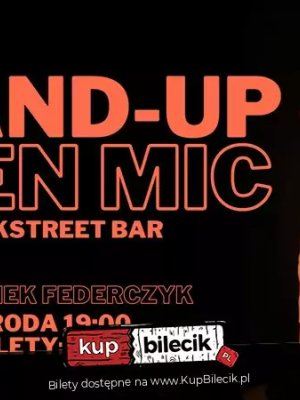 Krzysiek Federczyk - stand-up w Warszawie