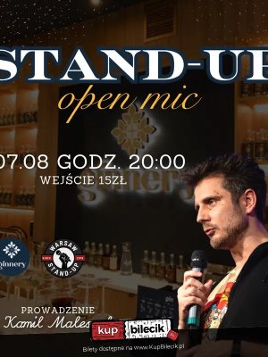 Stand-up Kamil Maleszyk w Warszawie