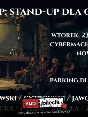 Nerd-up - stand-up dla geeków w Warszawie